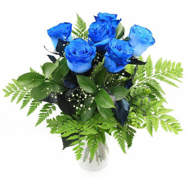 rose blu e tulipani  Floracom Consegne dirette al fiorista senza  intermediari